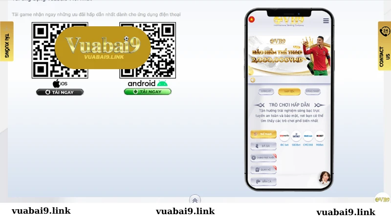 Tải app Vuabai9